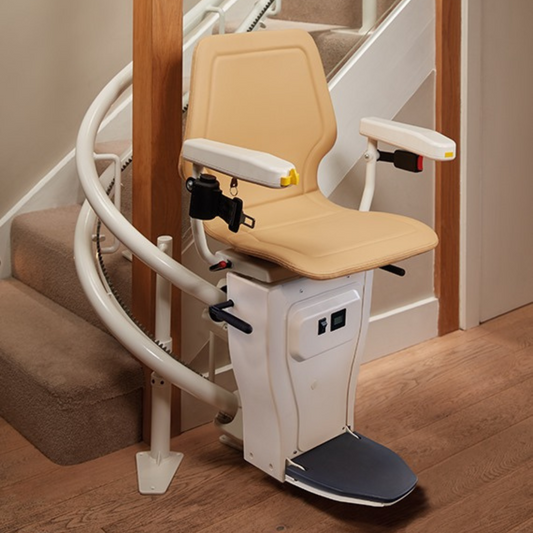 Bespoke Infinity Indoor Curved Stairlift